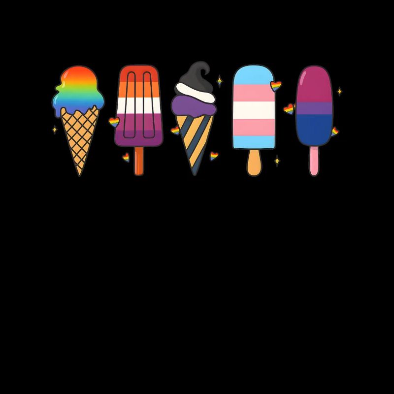 LGBTQ Pride Eis Design – Liebe Vielfalt CSD