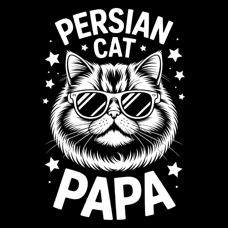Chat persan disant drôle chat persan cadeau