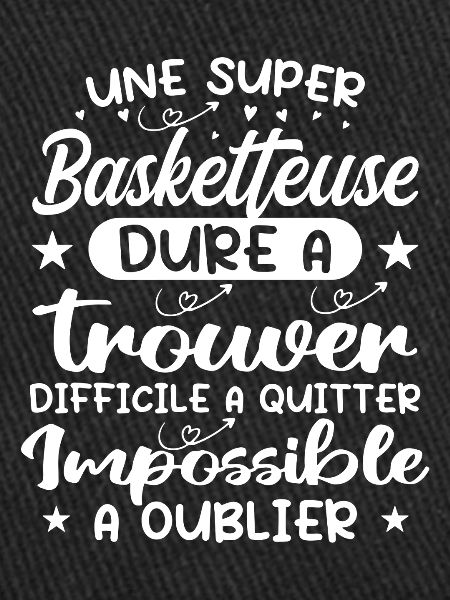 Une Super Basketteuse - Cadeau basketteuse