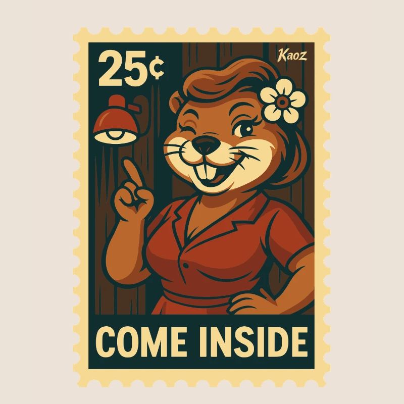 La dame castor vous demande d’entrer