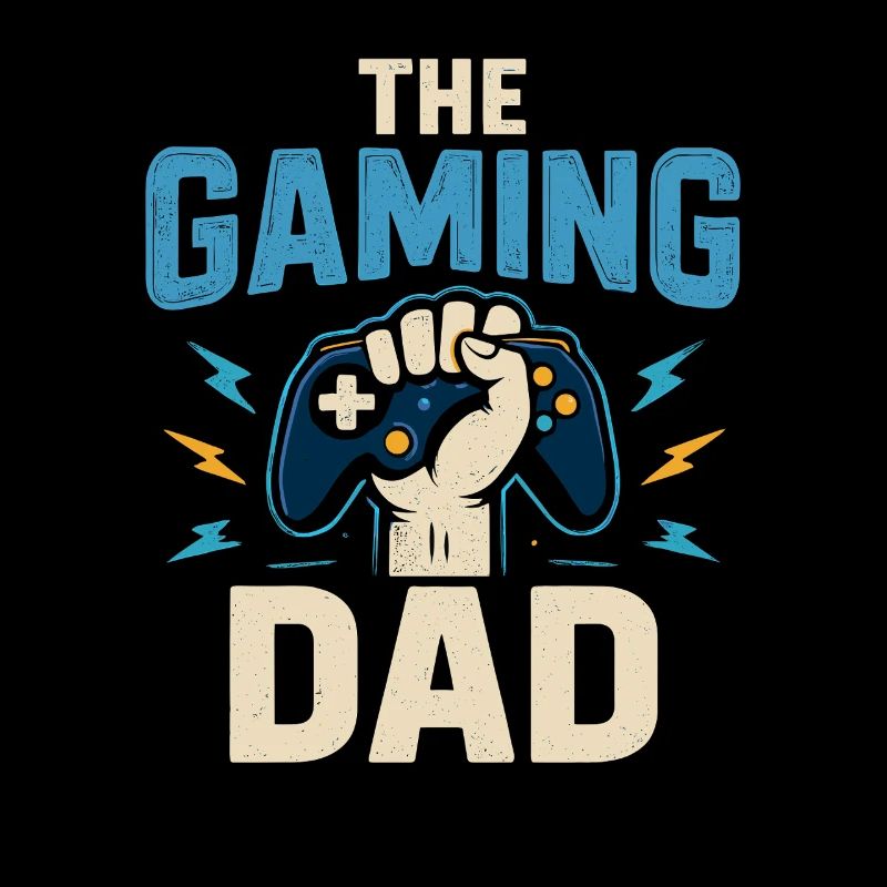 The Gaming Dad – Zocker Papa Controller Shirt