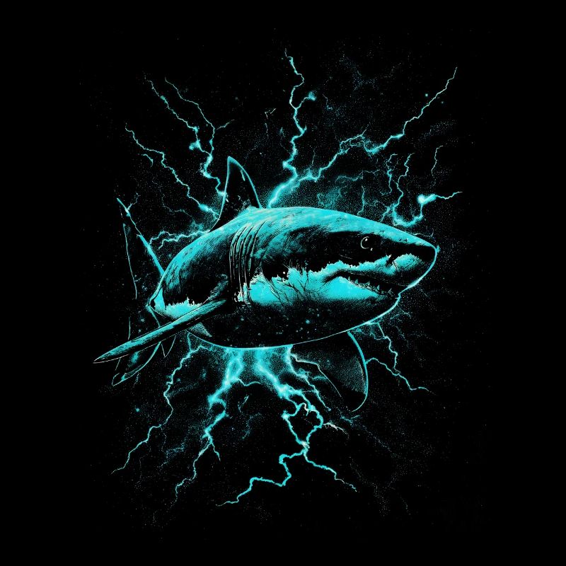 Design de requin cool