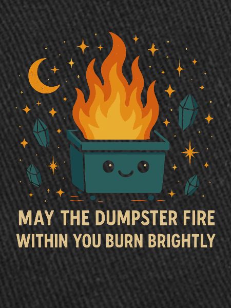 Dumpster Fire Funny