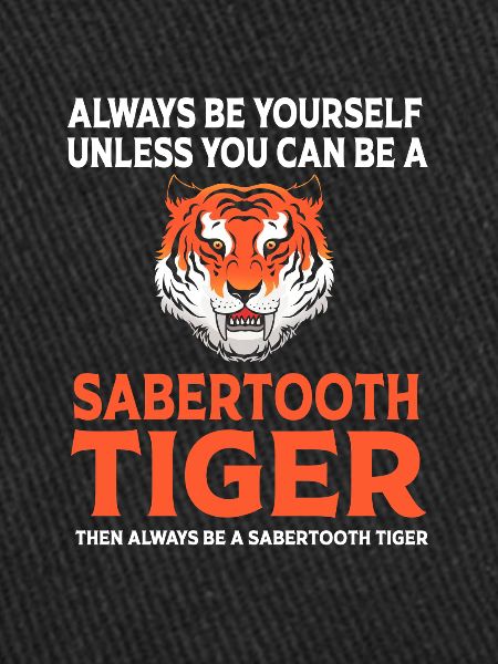 Sabre-toothed tiger Prehistoric