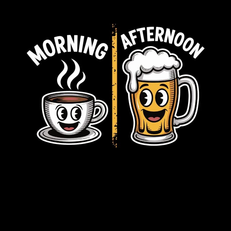 Kaffee & Bier Routine Shirt