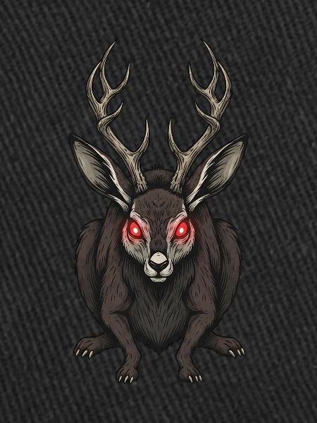 Jackalope noir