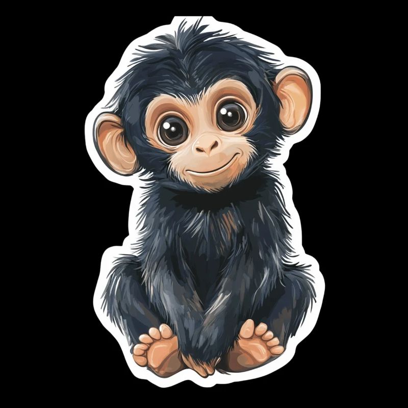 Monkey Cute Monkey Gift for Monkey Fans