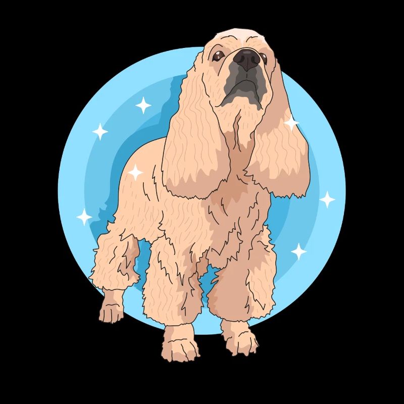 Cocker américain Spaniel chien cadeau