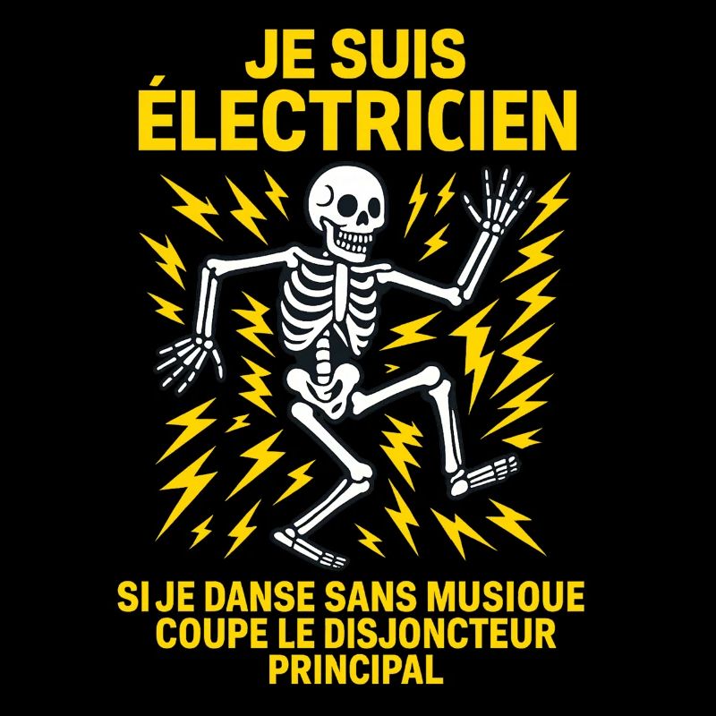 Elektriker Mann Humor - Ich bin Elektriker