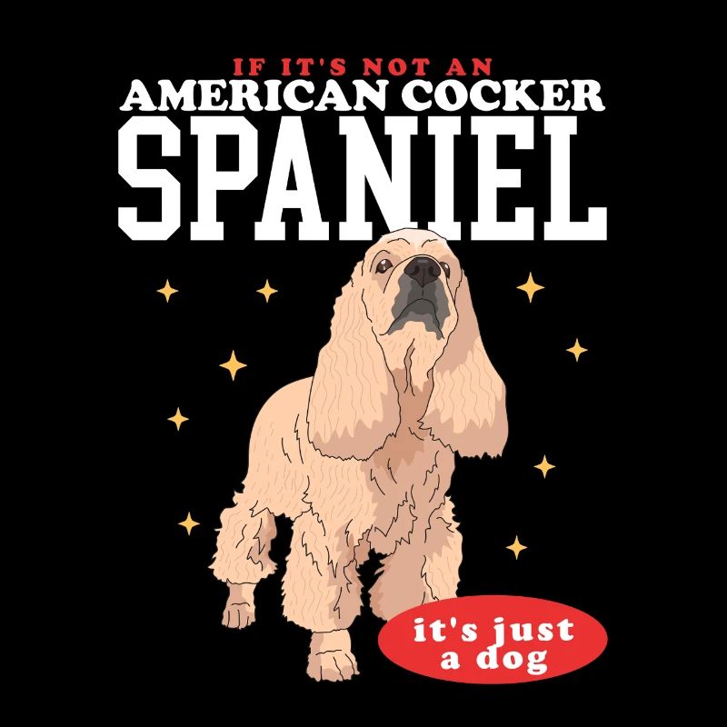 Cocker américain épagneul chien cadeaux