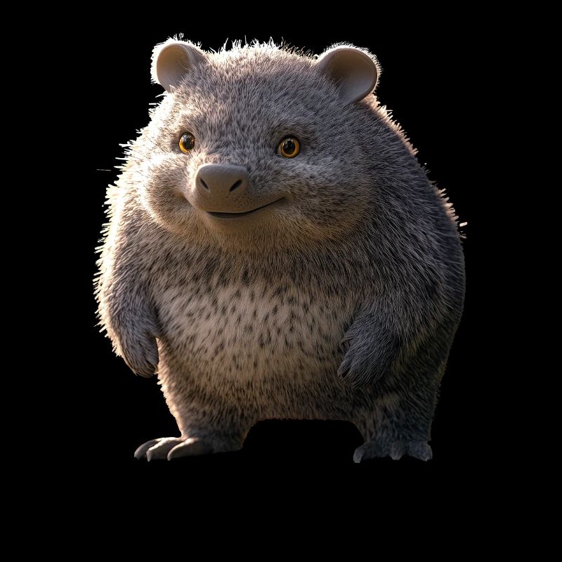 Wombat Australie Marsupial Mignon Wombat