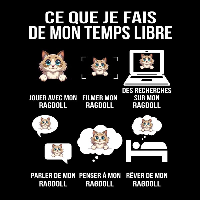 drôle Ragdoll – Ce que je fais de mon temps libre