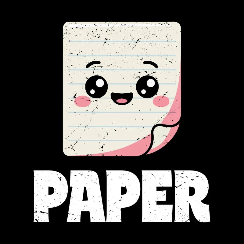 Ciseaux Pierre Papier Groupe École Jeu Papier Figurine
