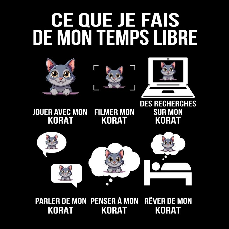 Ce que je fais de mon temps libre Korat