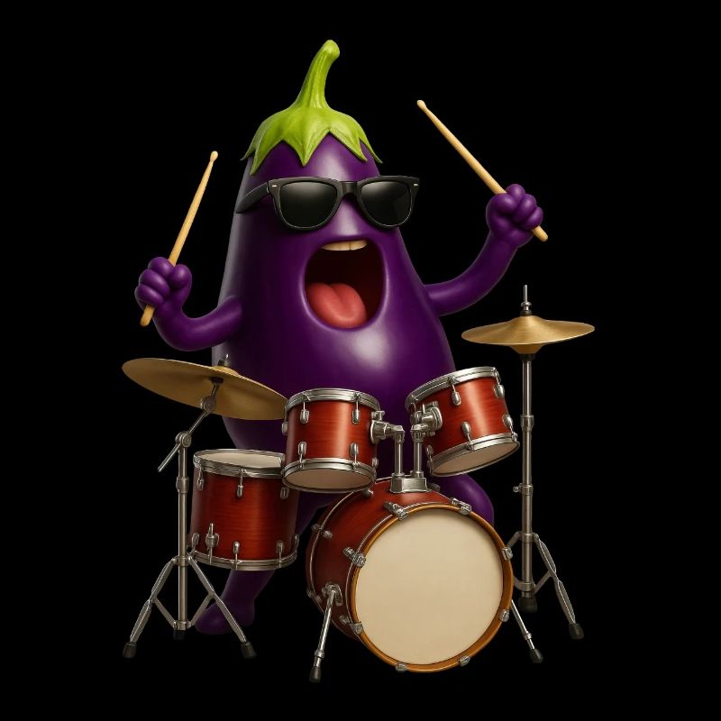 Fûts d’aubergines