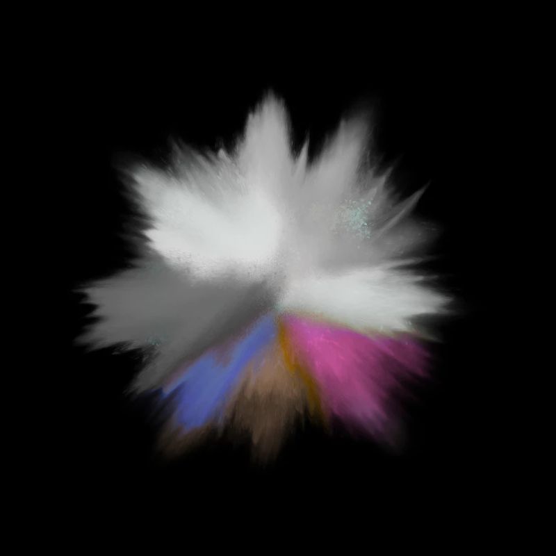 Farbexplosion Wasserfarben Design