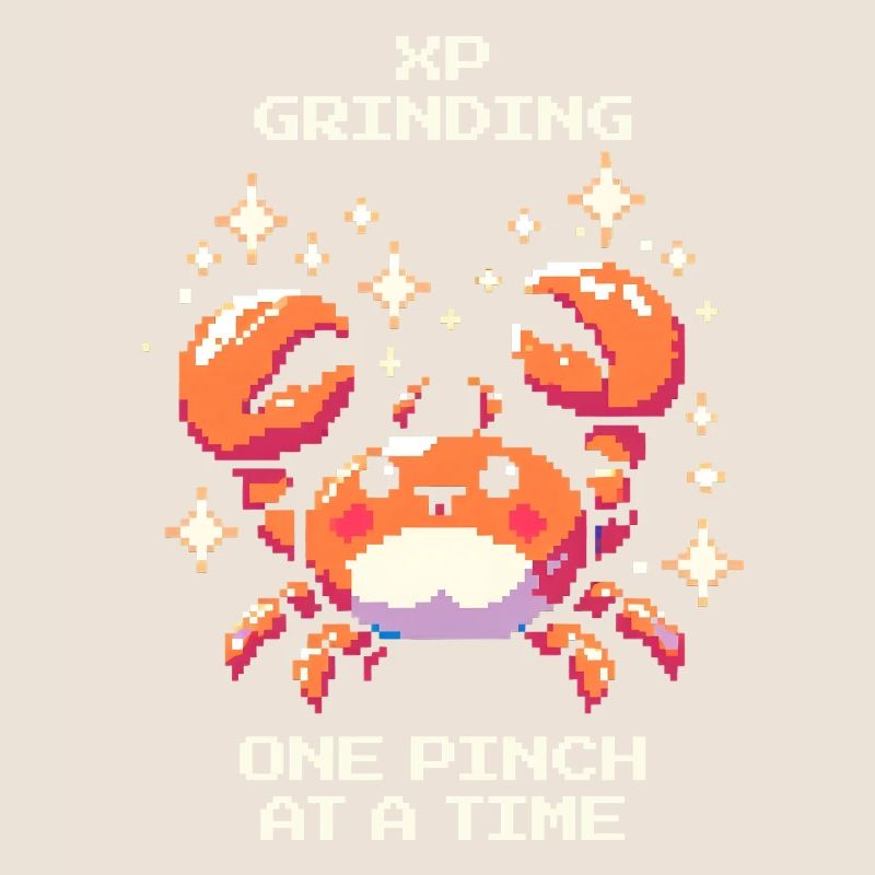 Grinding XP : Ciseaux par ciseaux | Crabe, Plage