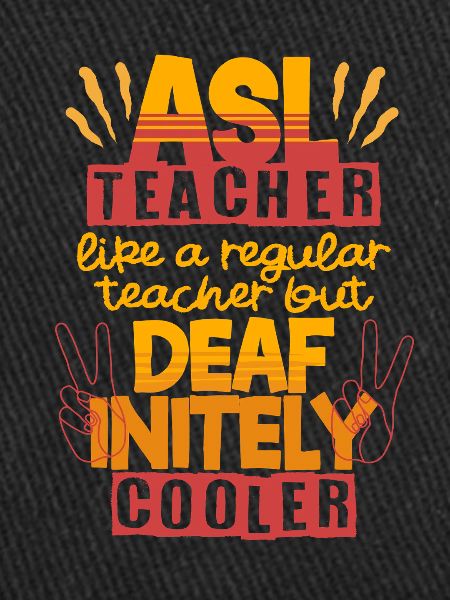 ASL Lehrer Enseignant d’ASL sourd