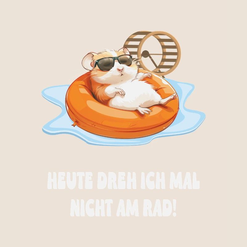 Hamster im Pool Chill