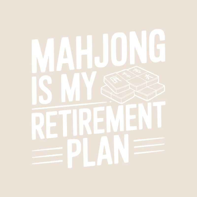 Le mahjong est mon plan de retraite