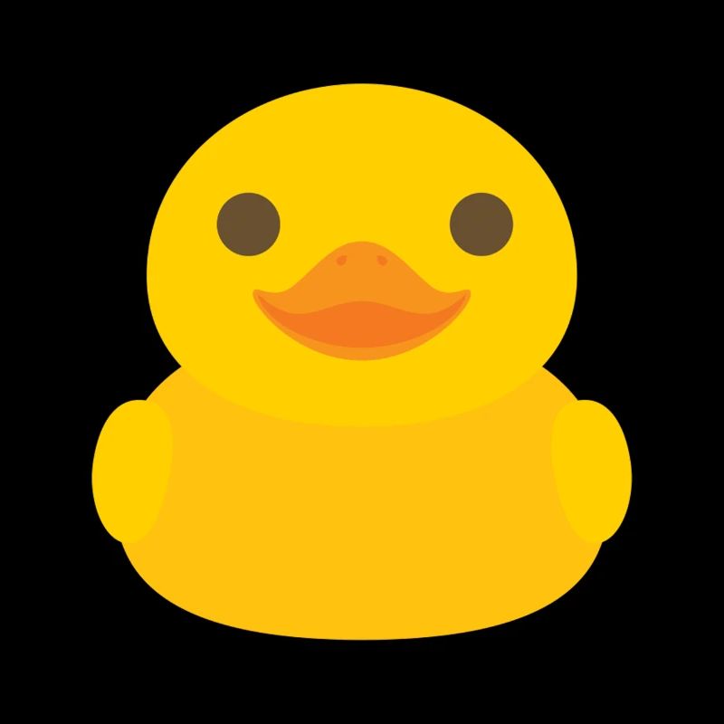 Sunny Rubber Duck Icon