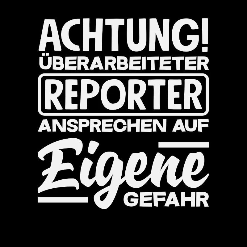 Attention: Overworked Reporter, Journalist