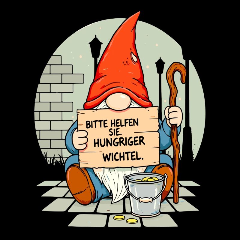 Gnome affamé | S’il vous plaît, aidez Gnome