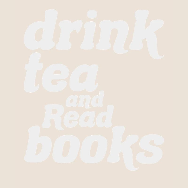 Drinking Tea and Reading Books Original Gift
