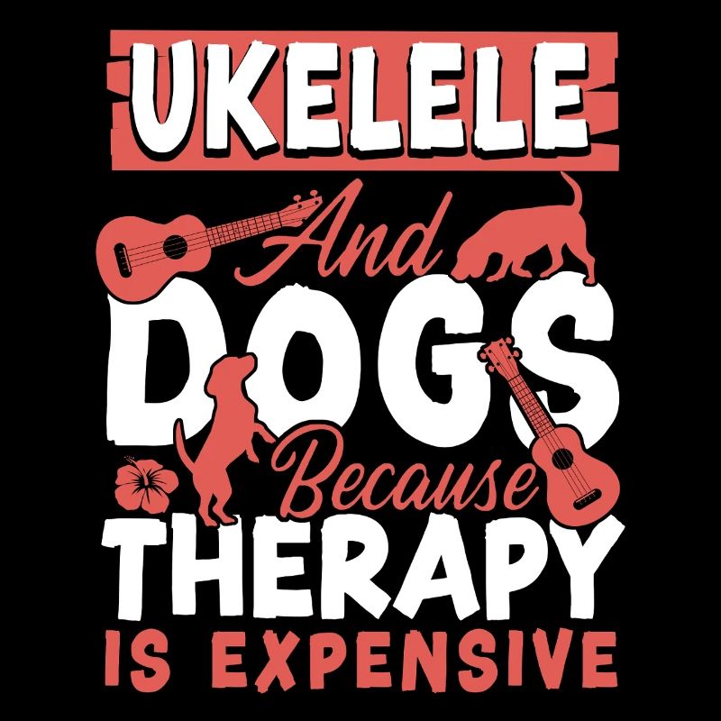 Hawaiian Ukulele Uke Dog Ukulele