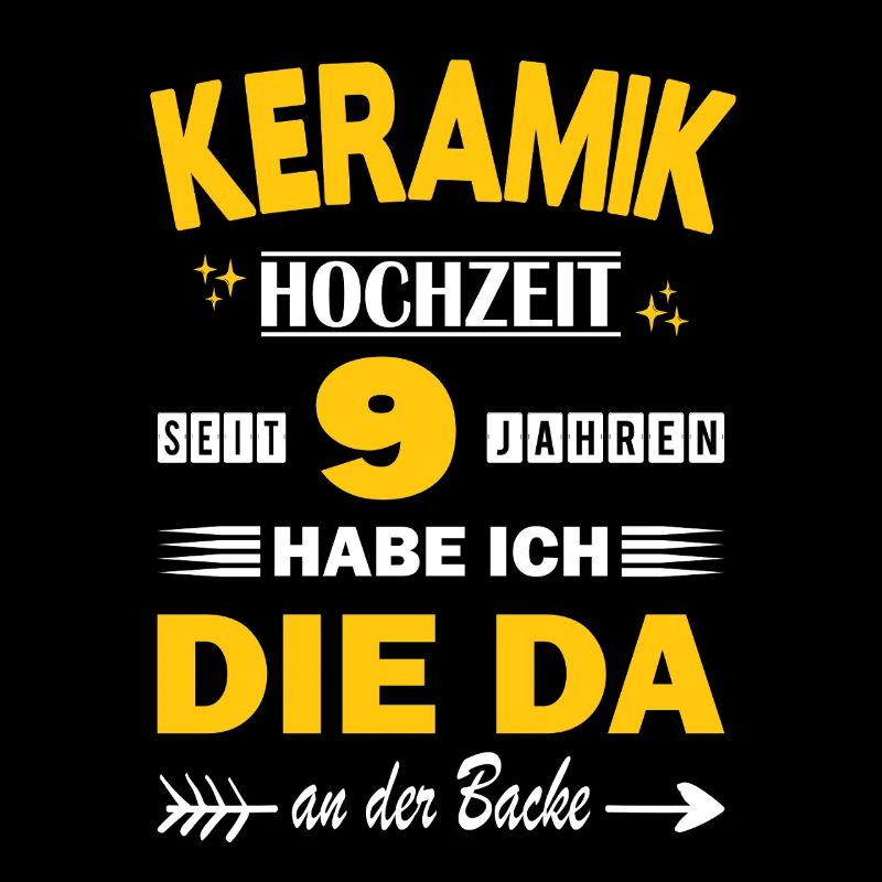 Keramikhochzeit 9 Hochzeitstag Jahrestag Ehemann