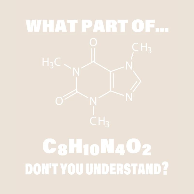 Caffeine Molecule Meme : Tu comprends ?