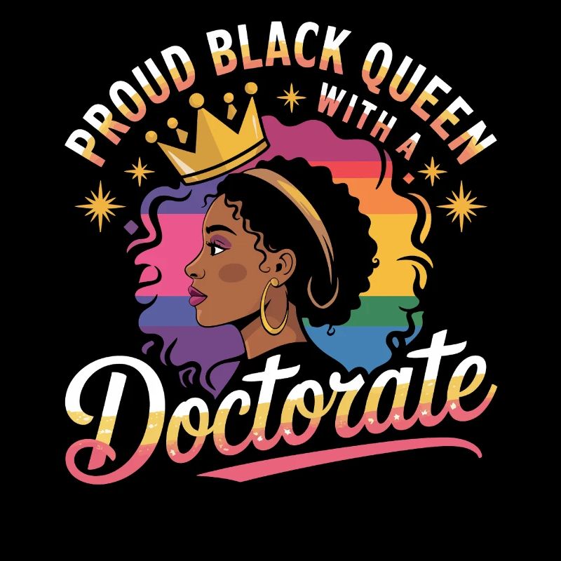 Pride Schwarze Königin Doctotate
