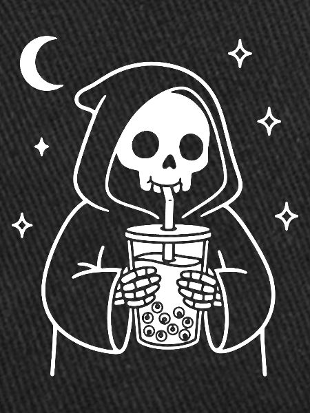 Grim Reaper with Bubble-Eye Tea