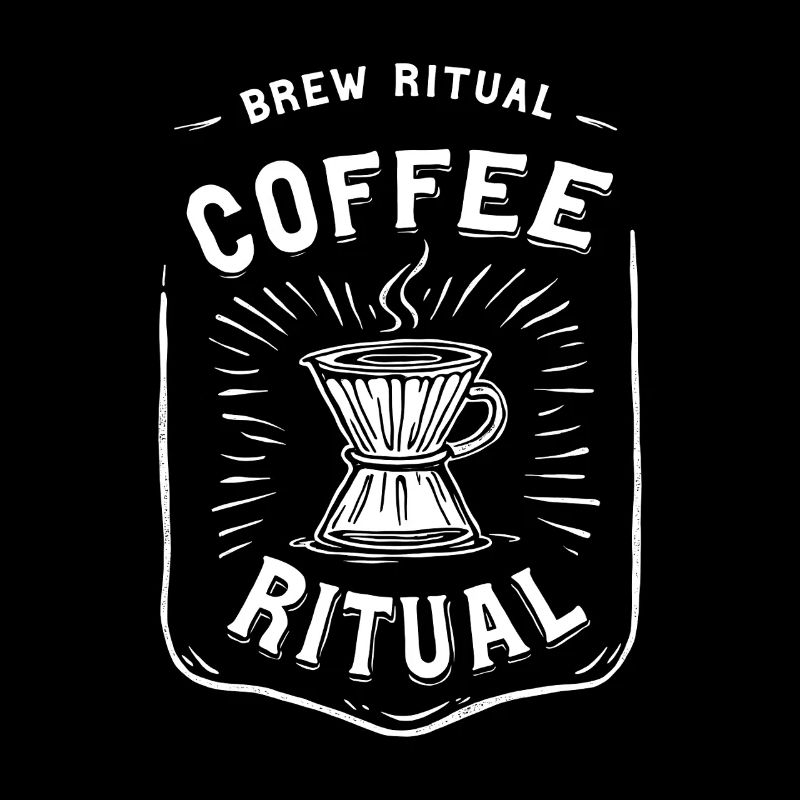 Rituel de l’infusion de café Verser sur le kaffee