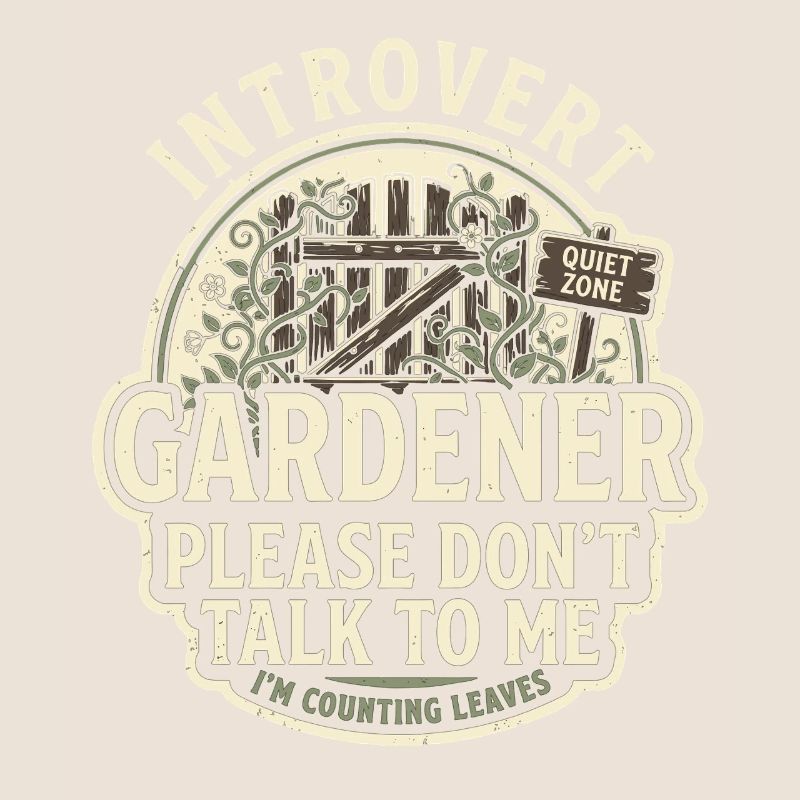 Please do not approach Introvert Gärtner