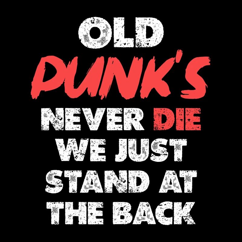 Œuvres d’art Old Punks Never Die