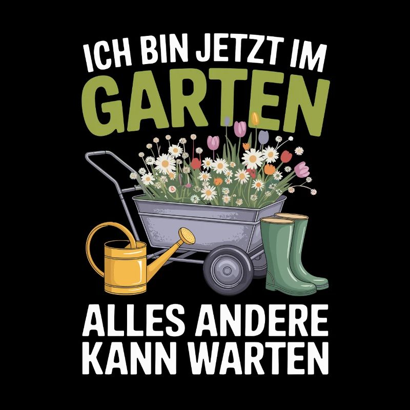 I'm in the garden now, everything else can wait