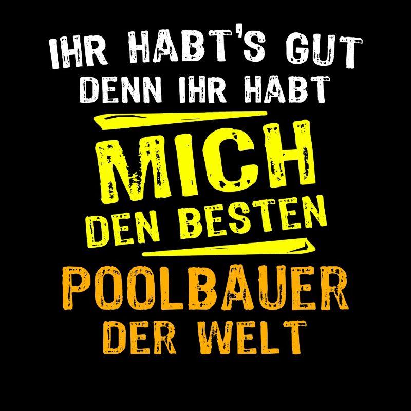 Poolbauer Geschenk