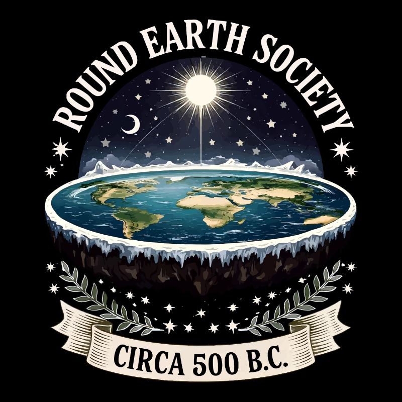 Runde Erde Gesellschaft 500 v.Chr