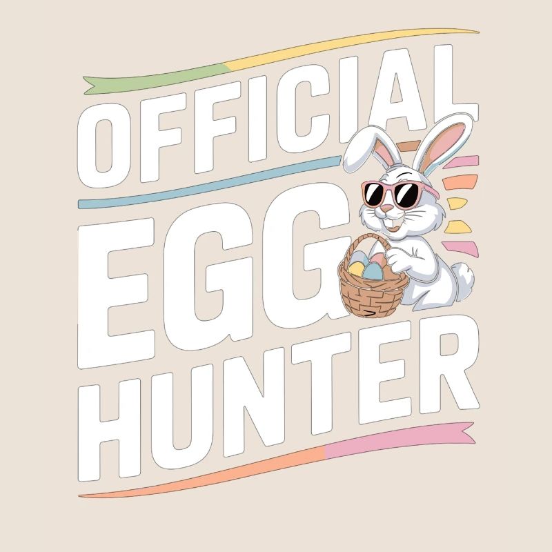 Official Egg Hunter Easter Bunny Easter Humor