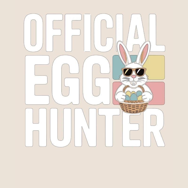 Official Egg Hunter Easter Bunny Easter Humor