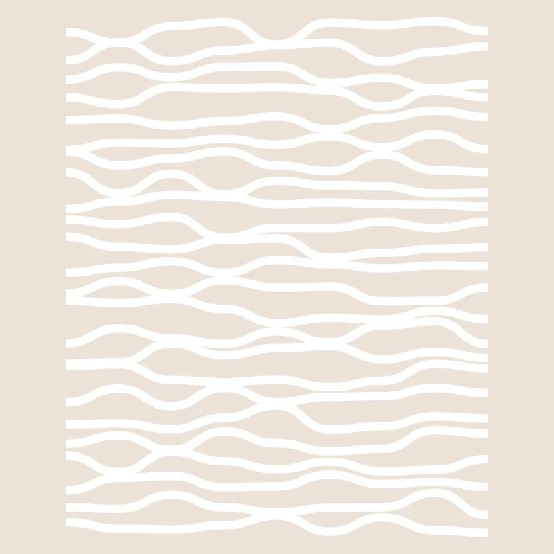 Zebra Wave Stripe Pattern