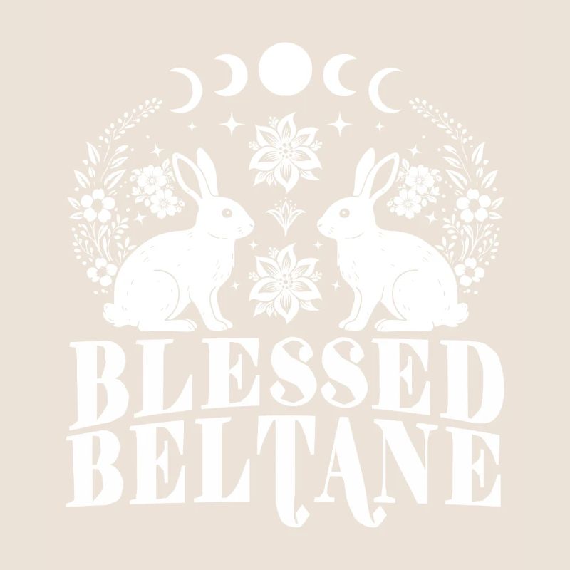 Beltane Blessings May Day Pagan Rabbit