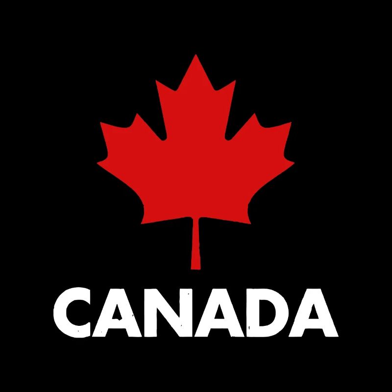 Red Maple Leaf Canada Emblem Tee