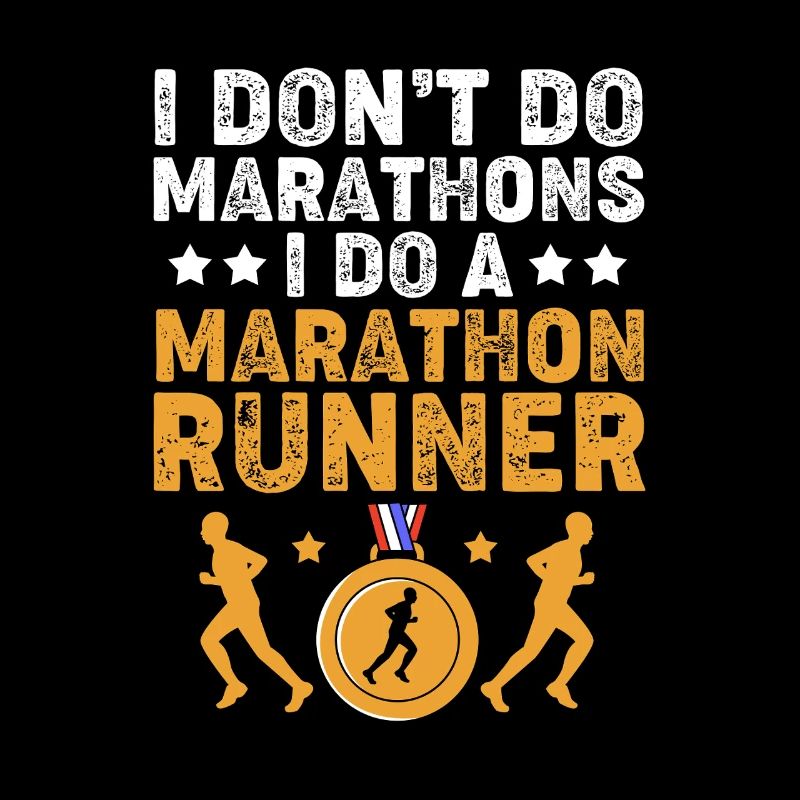 Marathonläufer Halbmarathon Marathon