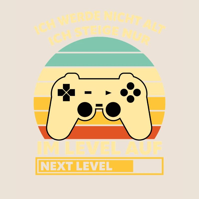 Levelaufstieg Retro-Controller Design