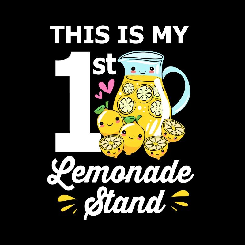 Limonade, stand de limonade, citron, citron
