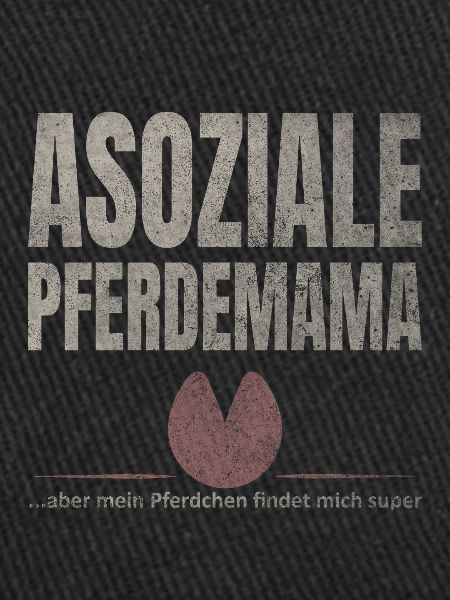 Asoziale Pferdemama Pferdchen