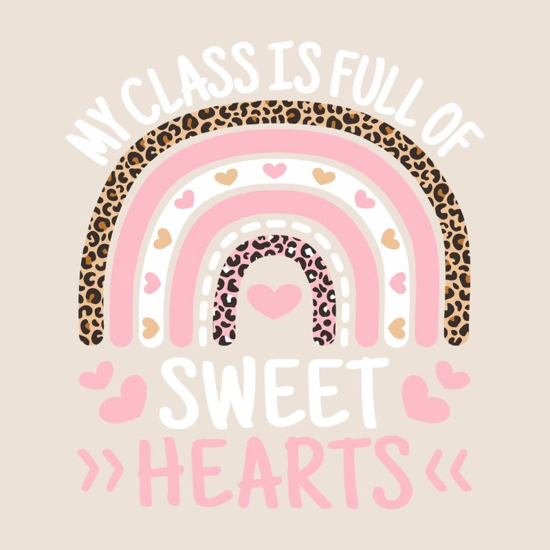 Sweet Hearts Rainbow Leopard Class