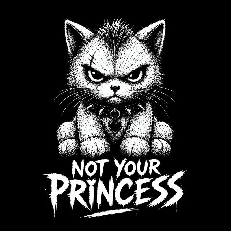 Pas ta princesse – Chat anti-princesse